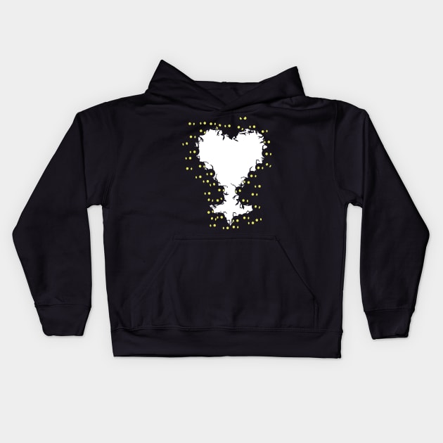 Shadow Heart Kids Hoodie by JBeck